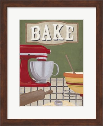 Framed Baker&#39;s Kitchen Print