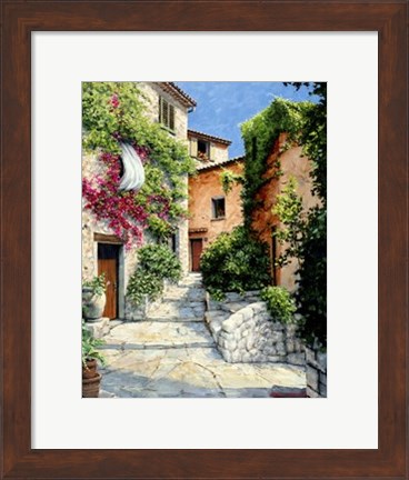 Framed In the Alpes-Maritime, Provence Print