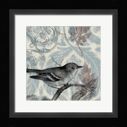 Framed Autumn Songbird I Print