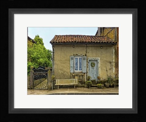 Framed Lupiac House II Print