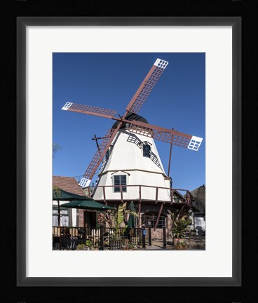 Framed Santa Ynez Valley of Santa Barbara County, California Print