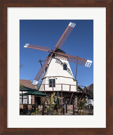 Framed Santa Ynez Valley of Santa Barbara County, California Print