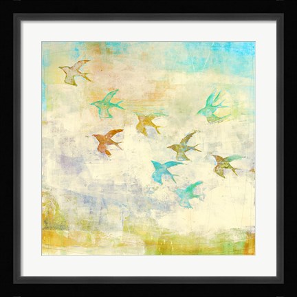 Framed Oiseaux 1 Print