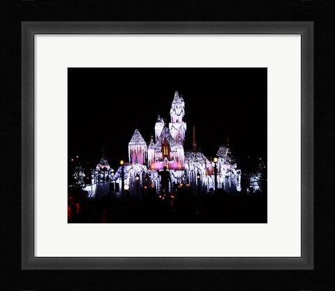 Framed Sleeping Beauty's Castle Print