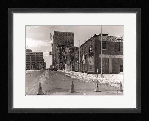 Framed Buick Motor Company &amp; Greensboro Motor Company Guilford County, NC 1979 photography Print