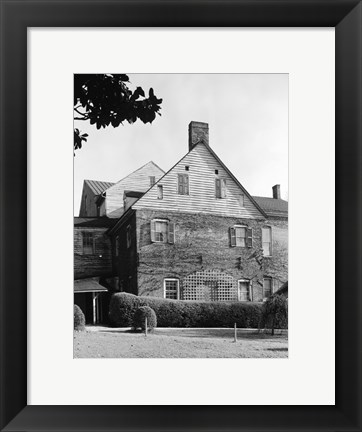 Framed Salem College, Old Chapel Annex, 601 South Church Street, Winston-Salem, Forsyth County, NC Print