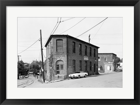 Framed Salem Manufacturing Company, Arista Cotton Mill, Winston-Salem, Forsyth County, NC Print