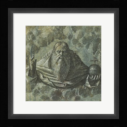 Framed God the Father Print