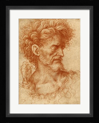 Framed Saint John the Baptist Print