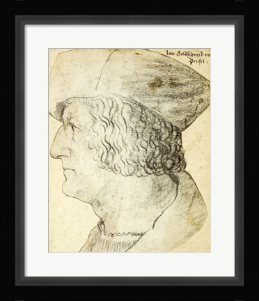 Framed Portrait of a Man Print
