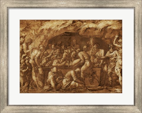 Framed Entombment Print