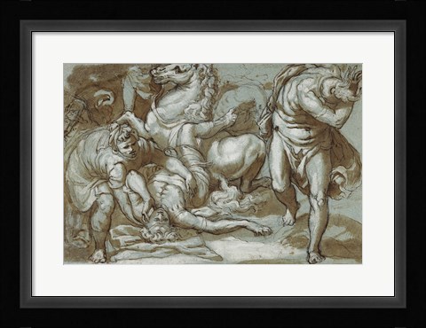 Framed Conversion of Saint Paul Print