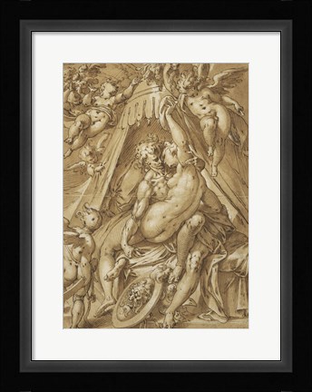 Framed Mars and Venus Print