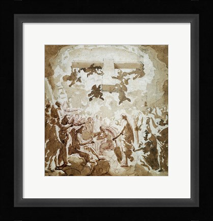 Framed Triumph of the Cross Print