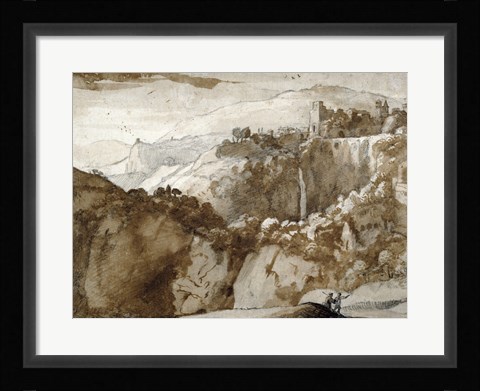 Framed View of Tivoli Print
