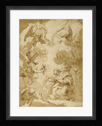 Framed Agony in the Garden Print