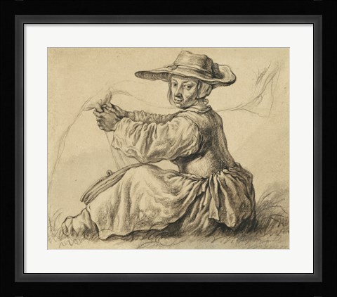 Framed Milkmaid Print