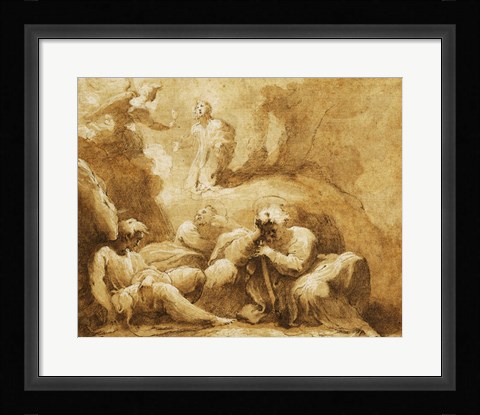 Framed Agony in the Garden Print