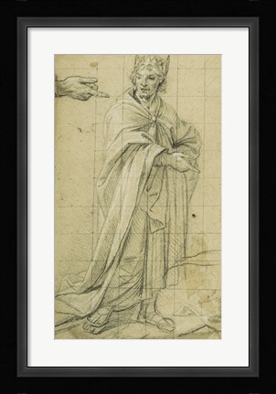 Framed Midas, King of Phrygia Print