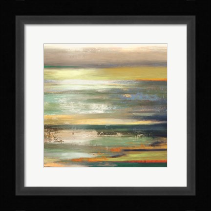 Framed Evening Tide I Print
