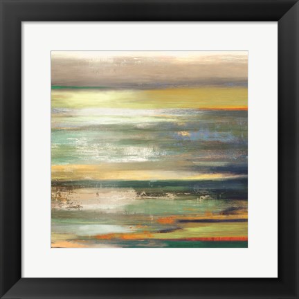 Framed Evening Tide I Print
