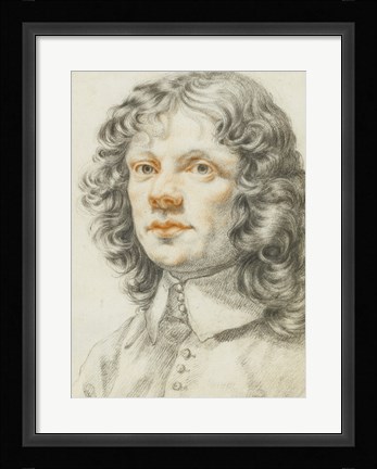 Framed Portrait of a Man Print