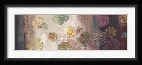 Framed Glacier Rings I Print