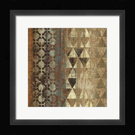 Framed Tribal Moderne IV Print