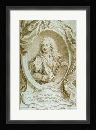 Framed Self-Portrait Print