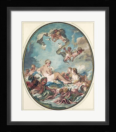 Framed Birth and Triumph of Venus Print