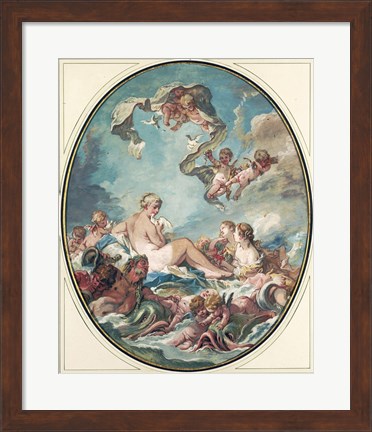 Framed Birth and Triumph of Venus Print