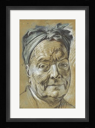 Framed Portrait of Louis de Silvestre Print