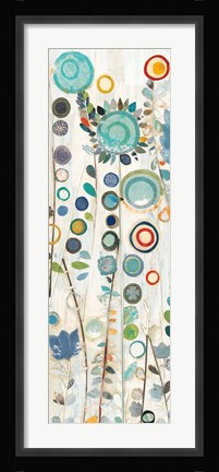 Framed Ocean Garden I Panel II Print