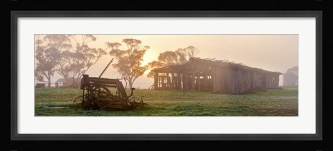 Framed Old Stable Print