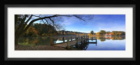 Framed Lake Daylesford 2 Print