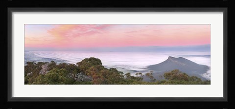 Framed Mt Sturgeon Fog Print