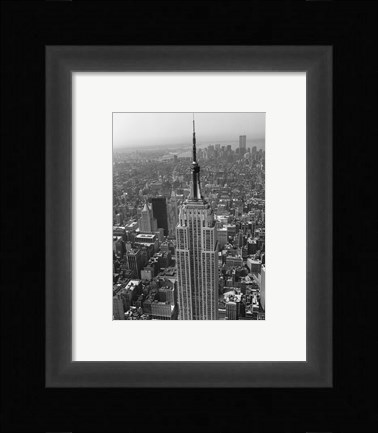 Framed Empire State Building Print
