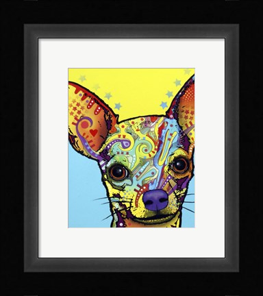 Framed Chihuahua I Print