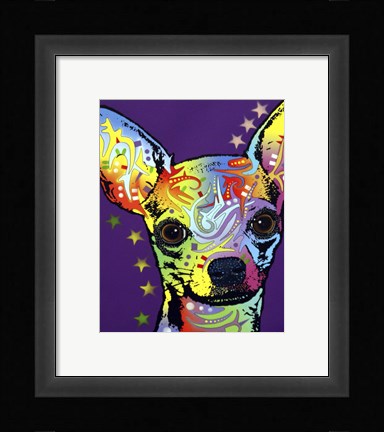 Framed Chihuahua II Print