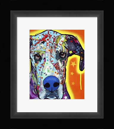 Framed Great Dane Print