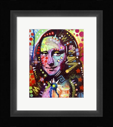 Framed Mona Lisa Print