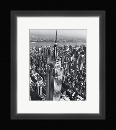 Framed Empire State Building 1 Print