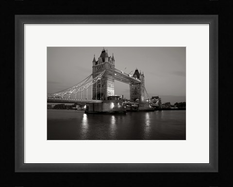 Framed Tower Bridge I Print