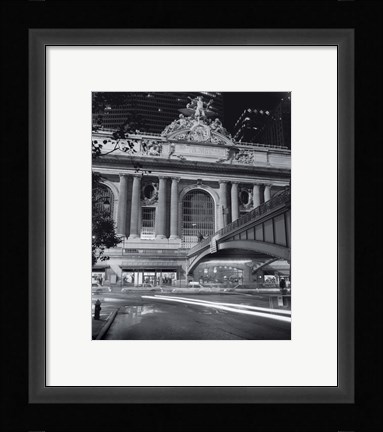 Framed Grand Central Night Print