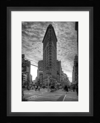 Framed Flat Iron HRD 1 Print