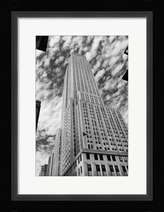 Framed Empire State 3 Print