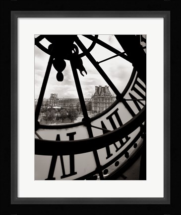 Framed Big Clock Print