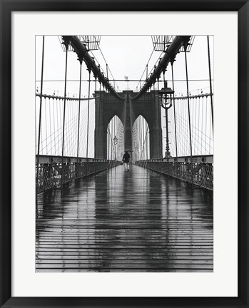 Framed Brooklyn Bridge Print