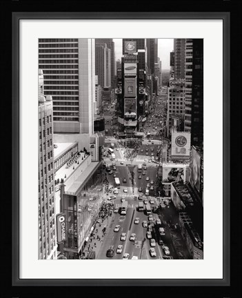Framed Times Square Sign Print