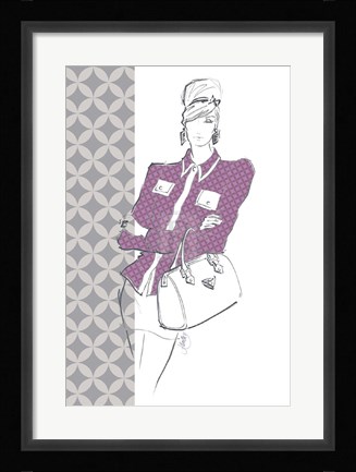 Framed Around Town I Print